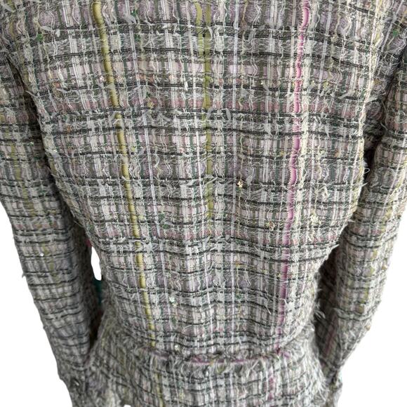 Chanel 2005 Spring Collection Lesage Tweed Fringed Jacket Multicolor 42 FR - Picture 8 of 16